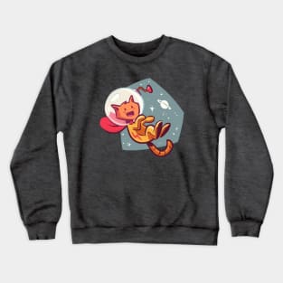 Super Space Cat Crewneck Sweatshirt